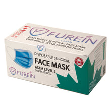 Load image into Gallery viewer, Disposable Surgical Face Mask ASTM Level 2 (Box of 50pc) Made in Canada
